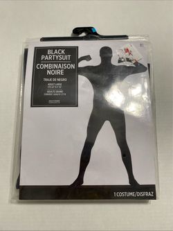 Black Partysuit Adult Large Costume