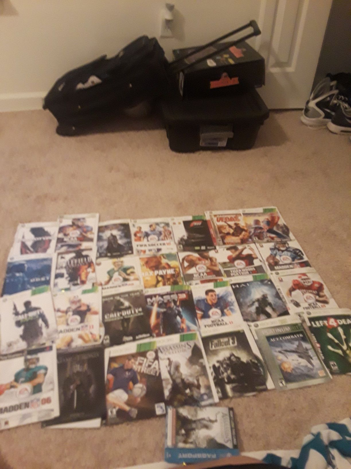 28 XBOX 360 GAMES for $35