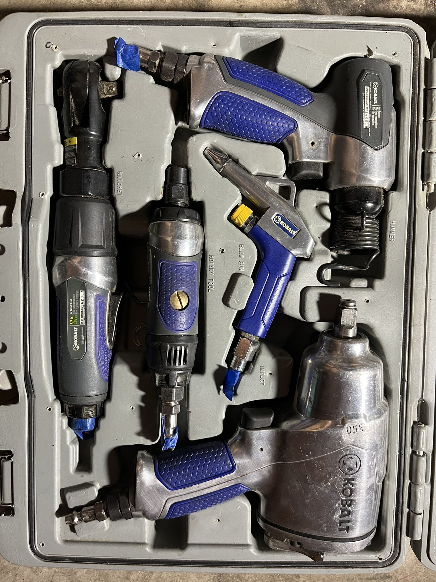 Kobalt Multipurpose Air Tool Kit- 🚨I ACCEPT CREDIT CARD🚨- 67th & Glendale