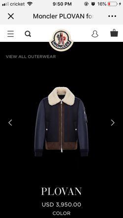 Moncler on sale plovan jacket