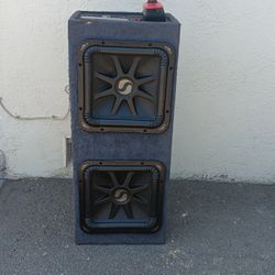 L5 Kicker 12 Inch Subwoofers