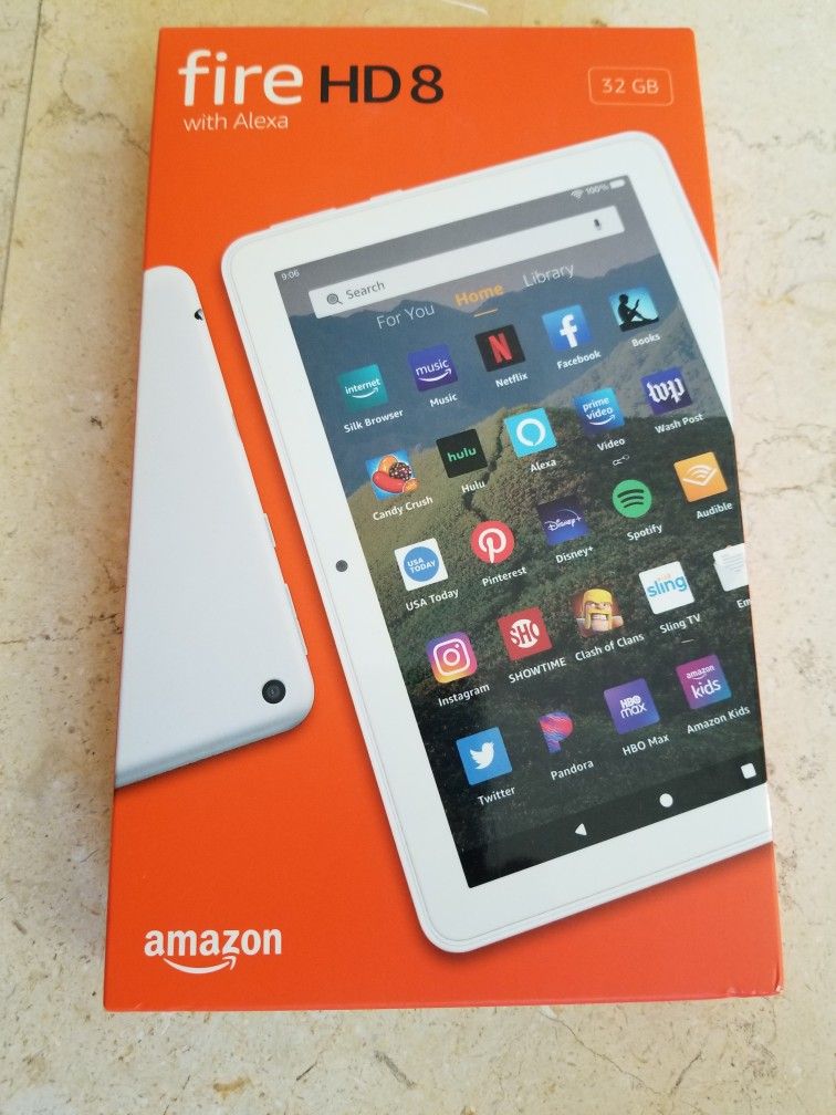 Amazon Fire HD 8 Tablet 32GB New Sealed Box for Sale in Longwood