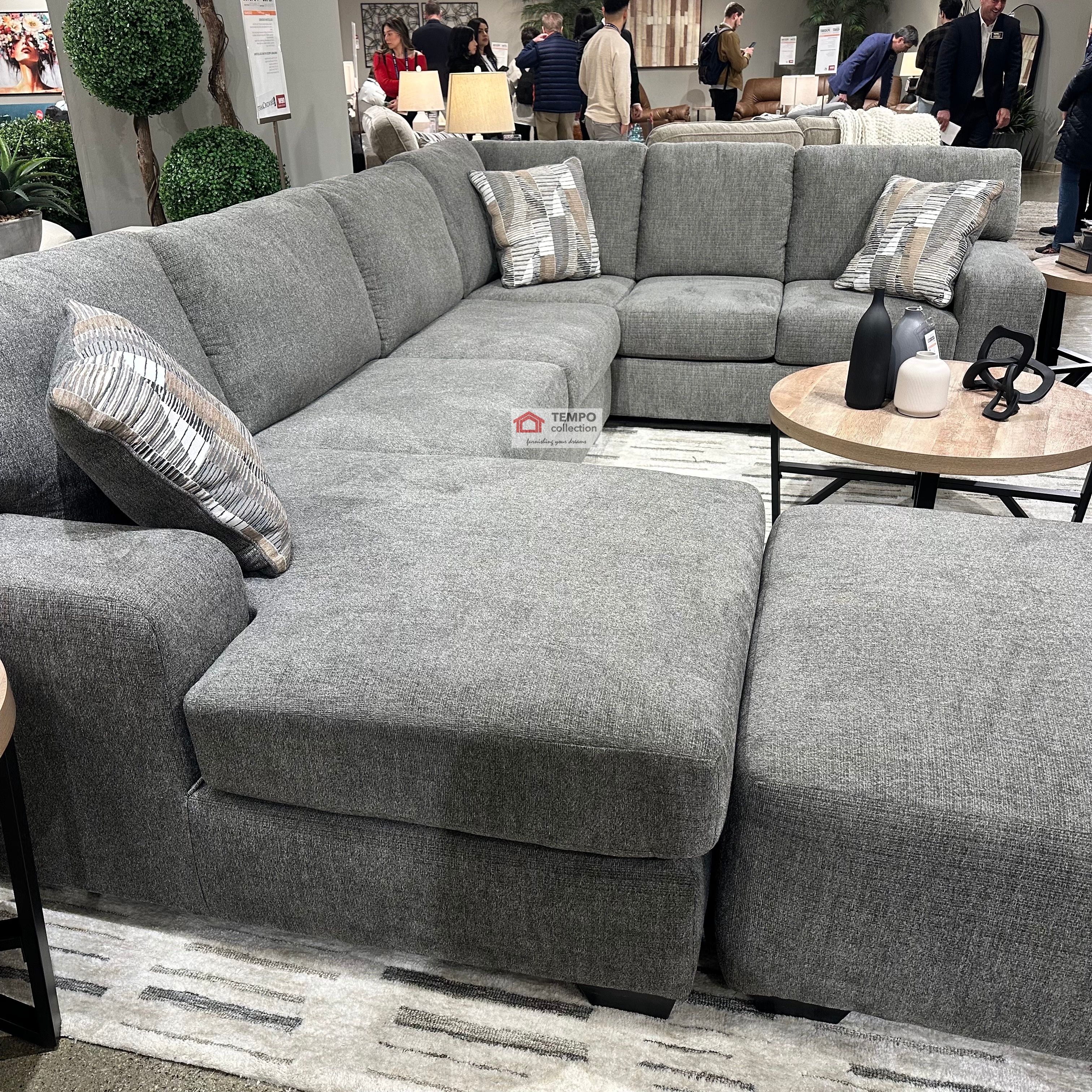 SECTIONAL CHAISE SOFA LIGHT COLOR