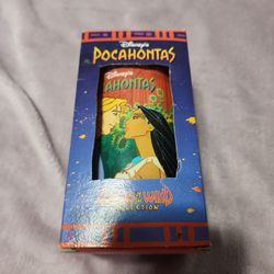 Vintage 1994 Disney Pocahontas - Colors of Wind Cup Plastic - Burger King 
