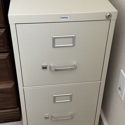 Metal file cabinet
