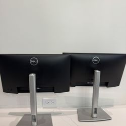 2 Dell Monitors 
