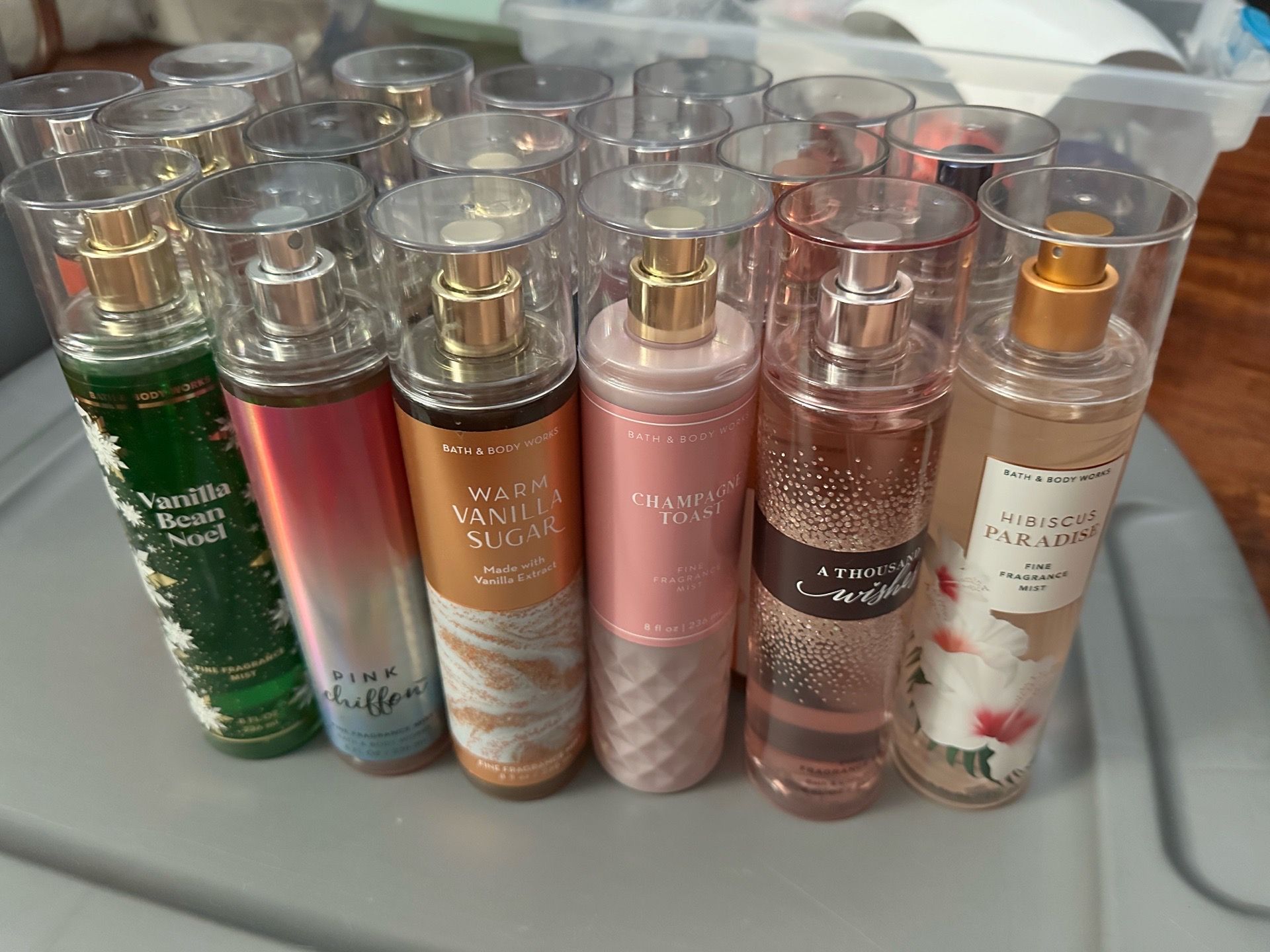 18x Bath and Body Works Fragrance Mist
