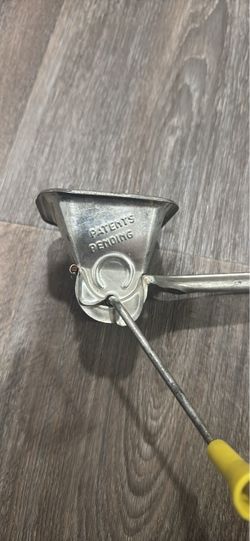 Vintage Metal Potato Ricer with Handle