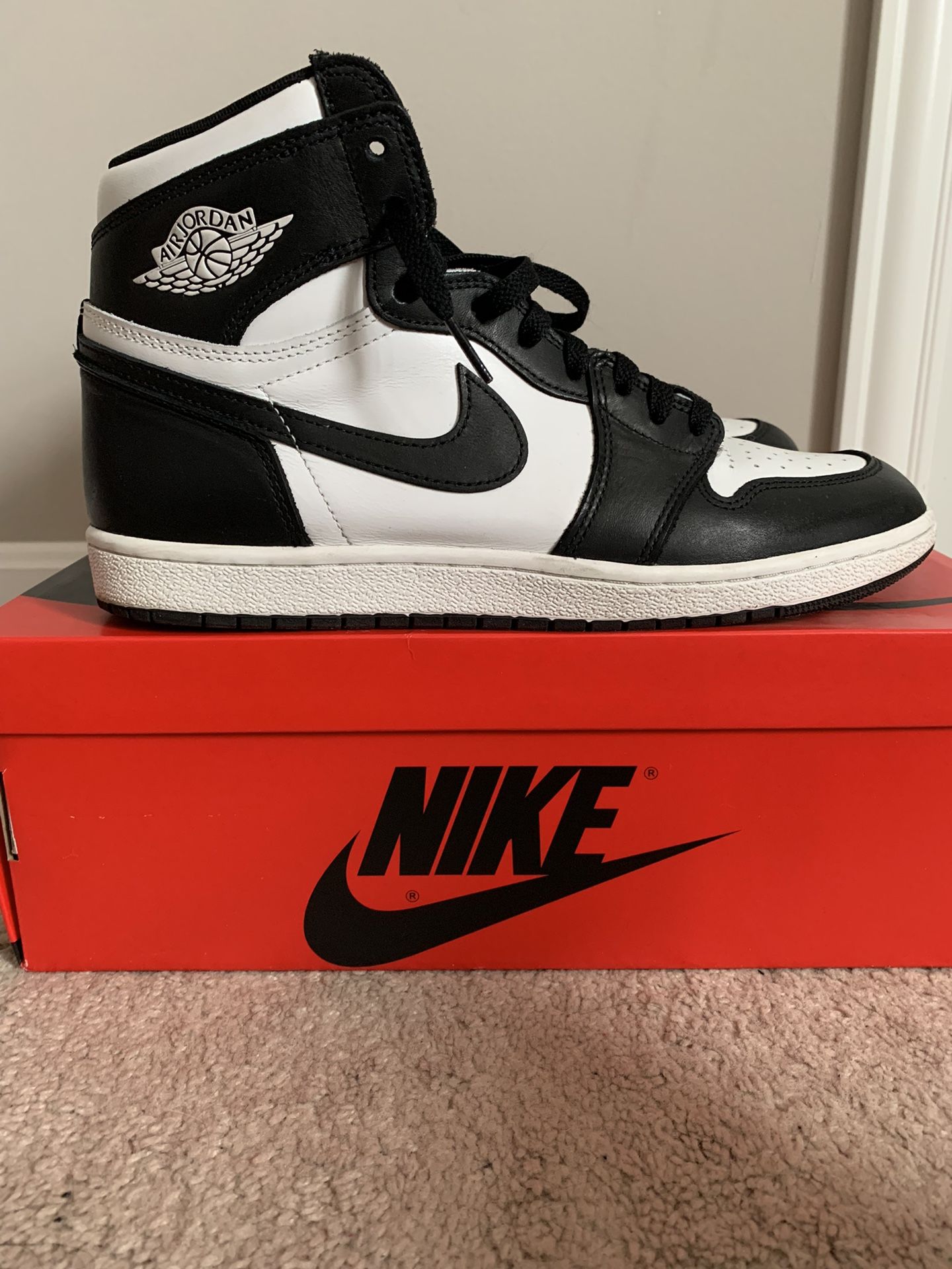 Jordan 1 High 85 Black White (Size 11)