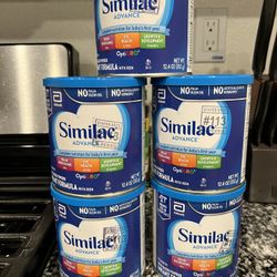 5 Cans Of Baby Formula
