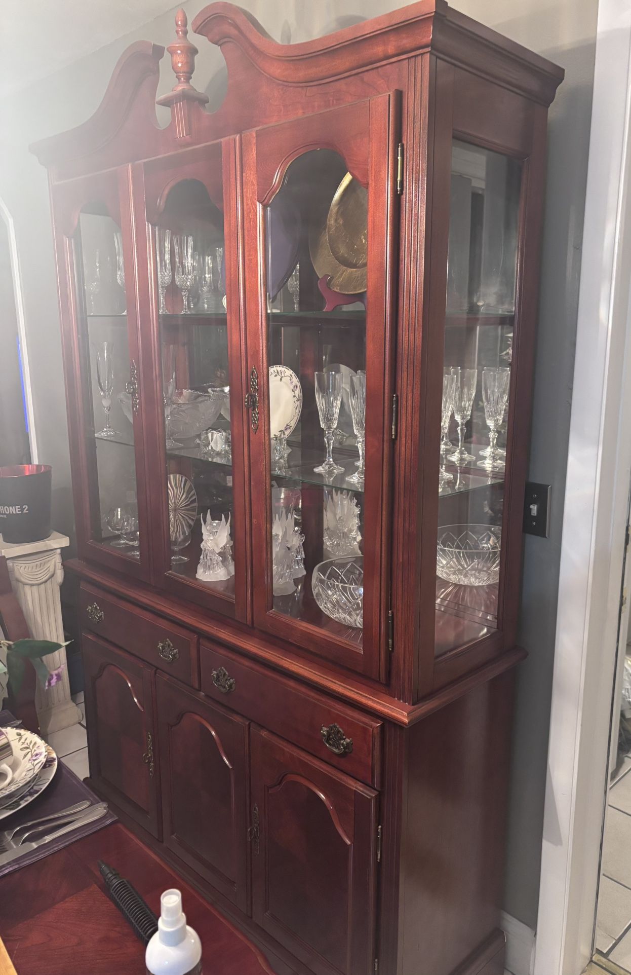 China Cabinet Buffet Style