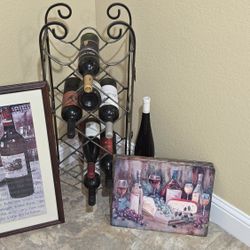 Wine Rack / Place Matts & Wall Art