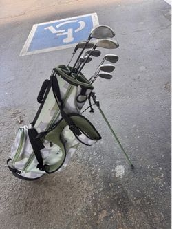 Golf club set. Top flite