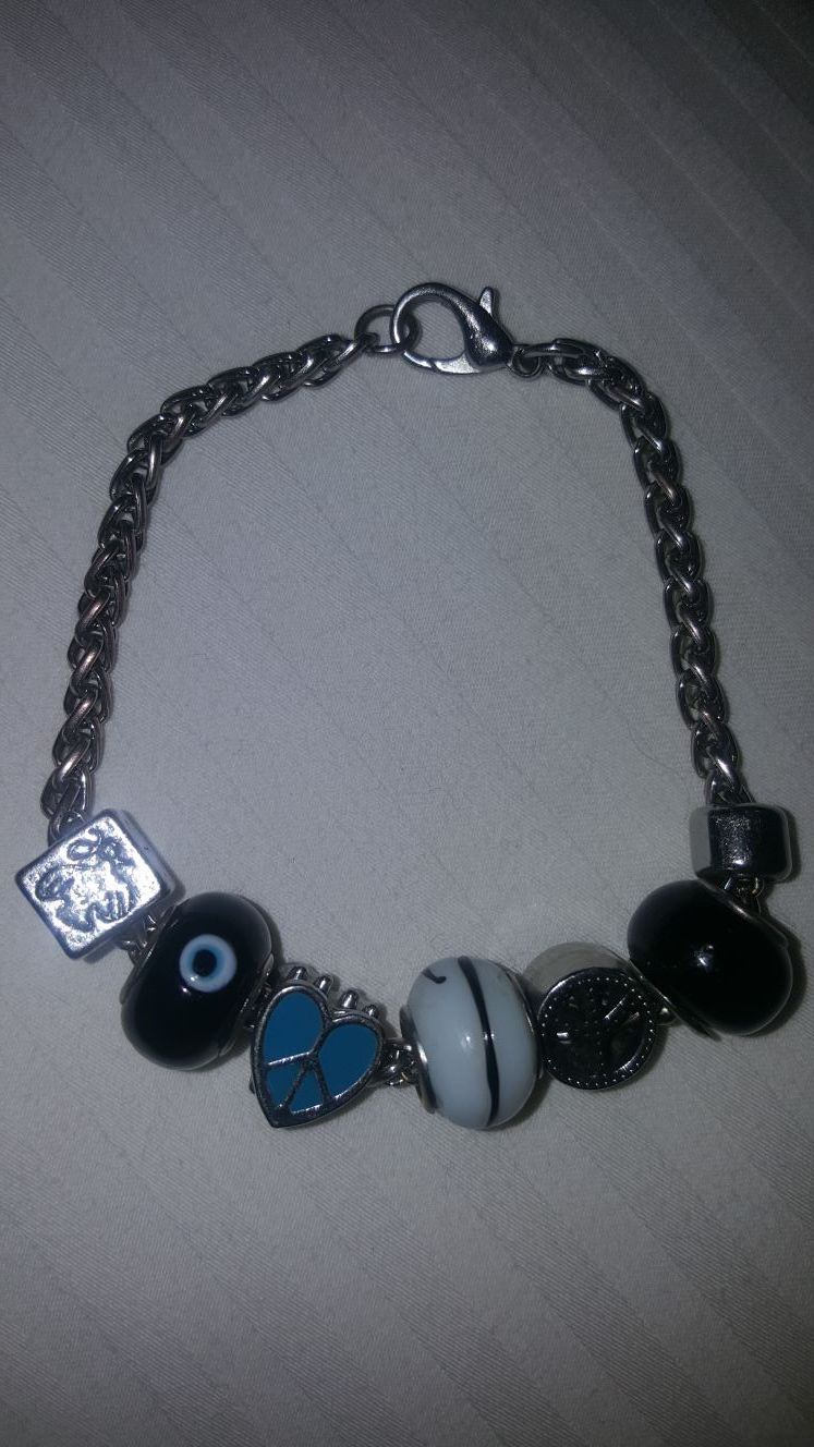 7 charm bracelet
