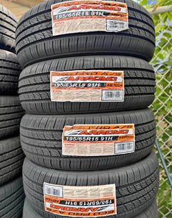 195/65/15 Arroyo Selling a set of new tires with a 50,000-mile warranty ✅🤩