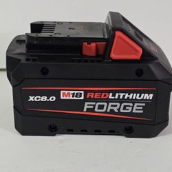 Milwaukee 18V Lithium-Ion REDLITHIUM FORGE XC 8.0 Ah Battery Pack Brand New 