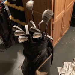 Golf Club Set with Bag - Driver through putter