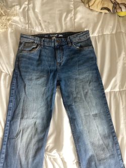 Blue bootcut cat & jack jeans (Size 16) cash only!!