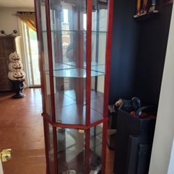 Curio Corner Cabinet