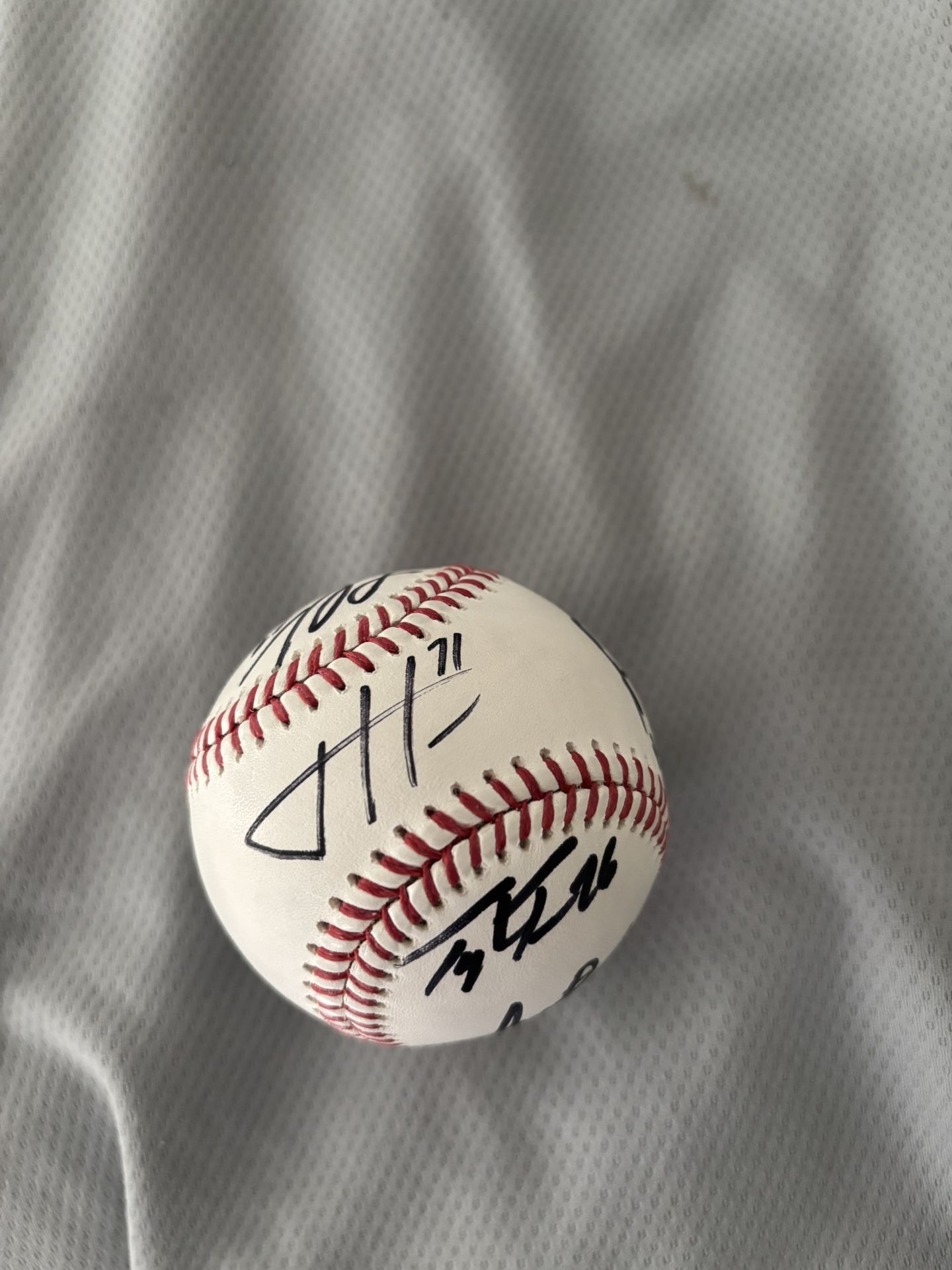 Signed Astros MLB Baseball