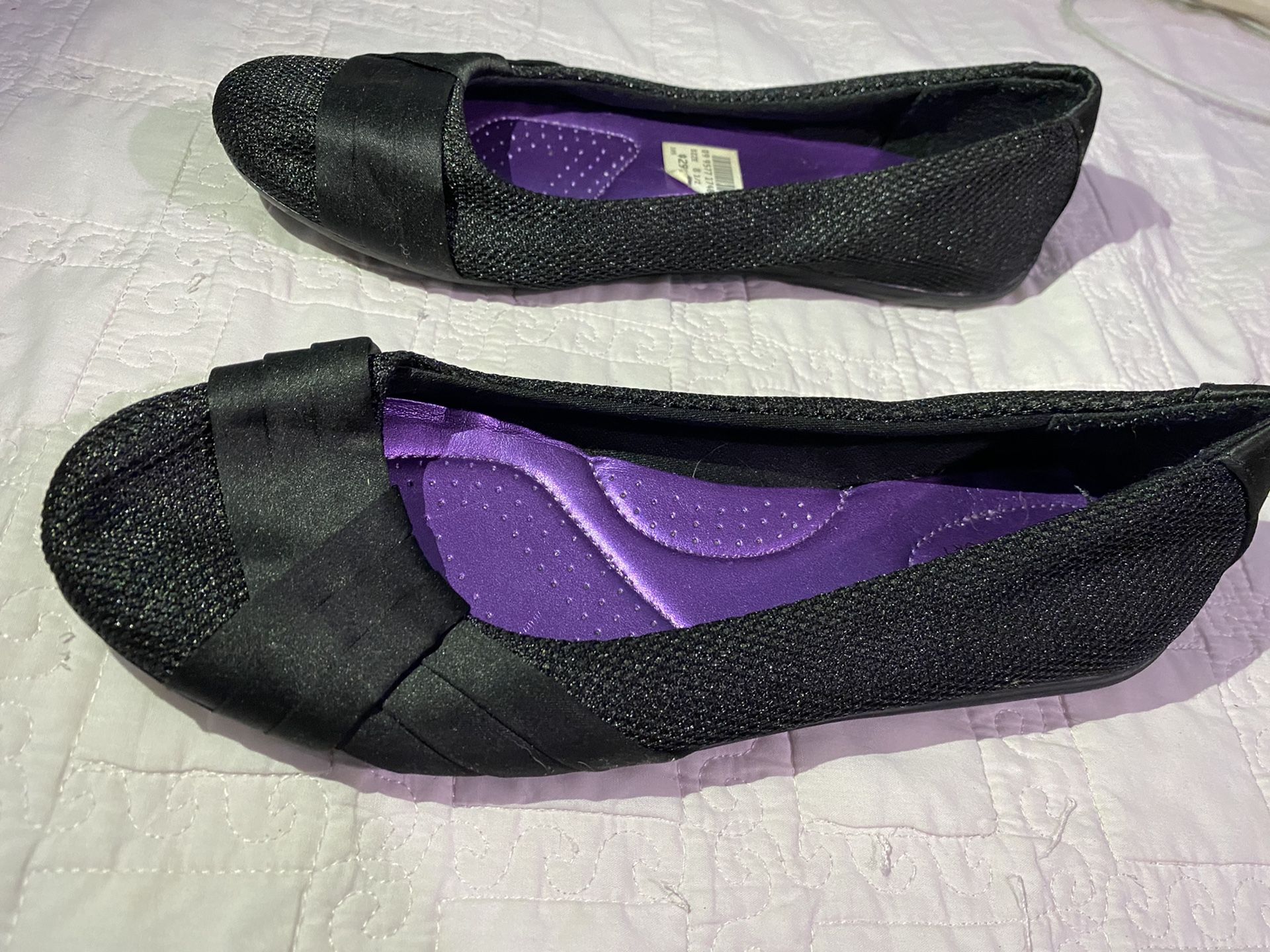 Payless Flats. Black shoes.
