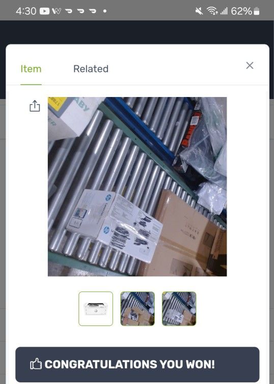 HP Laser Jet Wireless Printer