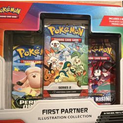 First Partner Illustration Collection Series 2 Box English 2022 Promo 3 Cards