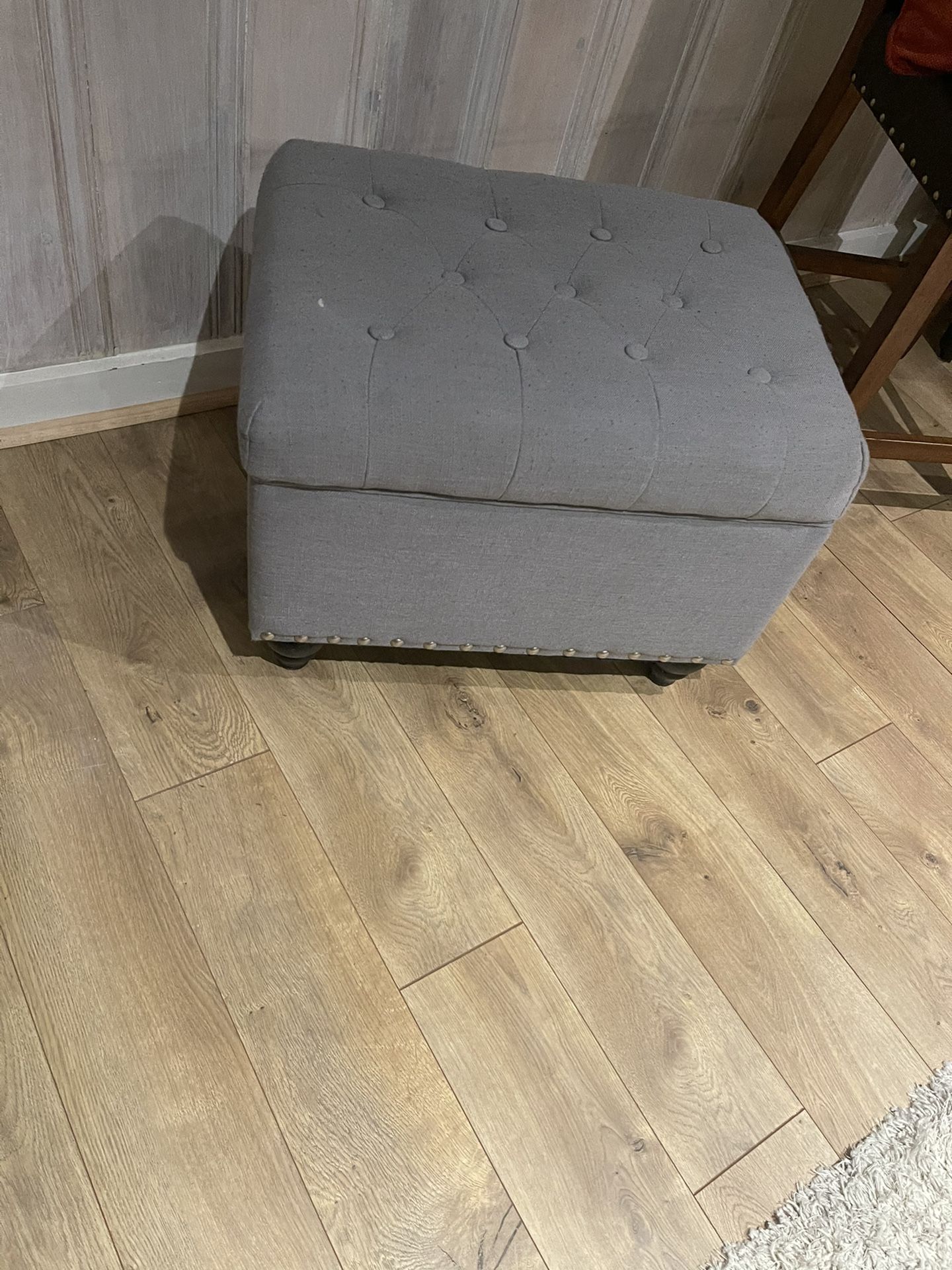 Tufted Storage Ottoman