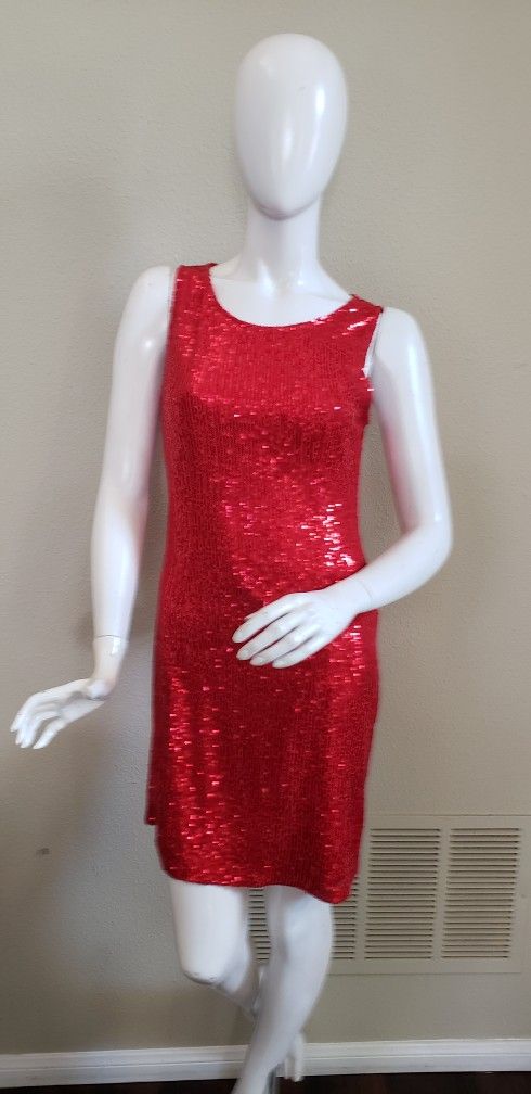 Sexy Teen Girls Sequin Mini Dress