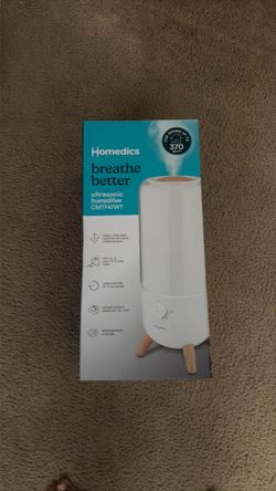 Homedics Ultrasonic Humidifier CMTF47WT