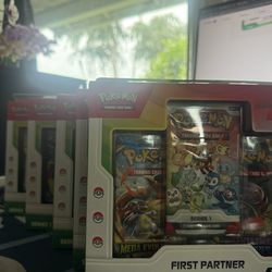 Pokemon tcg first parter illustration collection box factory sealed A