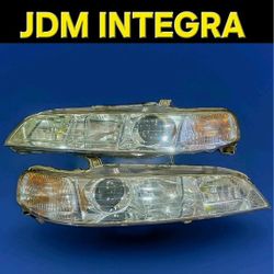 OEM Integra DC2 JDM Conversion Headlights SIR-G Type-R Head Lights