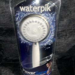 New Waterpik 6 Mode Powerspray Plus Handheld Shower Spray 
