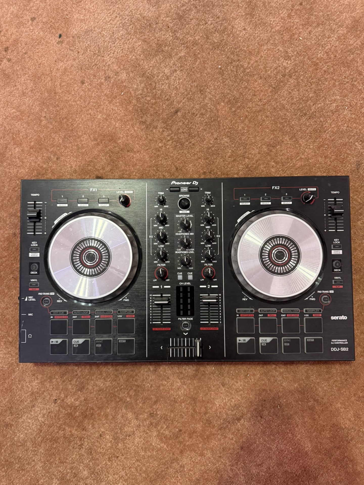 Pioneer DDJ-SB2 Digital Performance DJ Controller – Serato Compatible