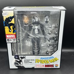 MAFEX No.147 Spider-Man Black Costume Comic Version NEW & SEALED