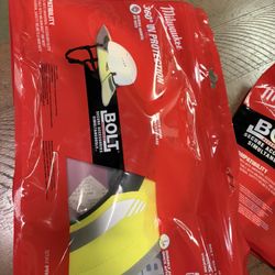 Milwaukee BOLT Tinted Brim Yellow High Visibility Visor with 360-Degree UV Protection