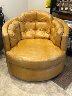 70s Carter-West Swivel Chair
