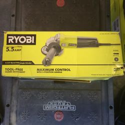 RYOBI
5.5 Amp Corded 4-1/2 in. Angle Grinder