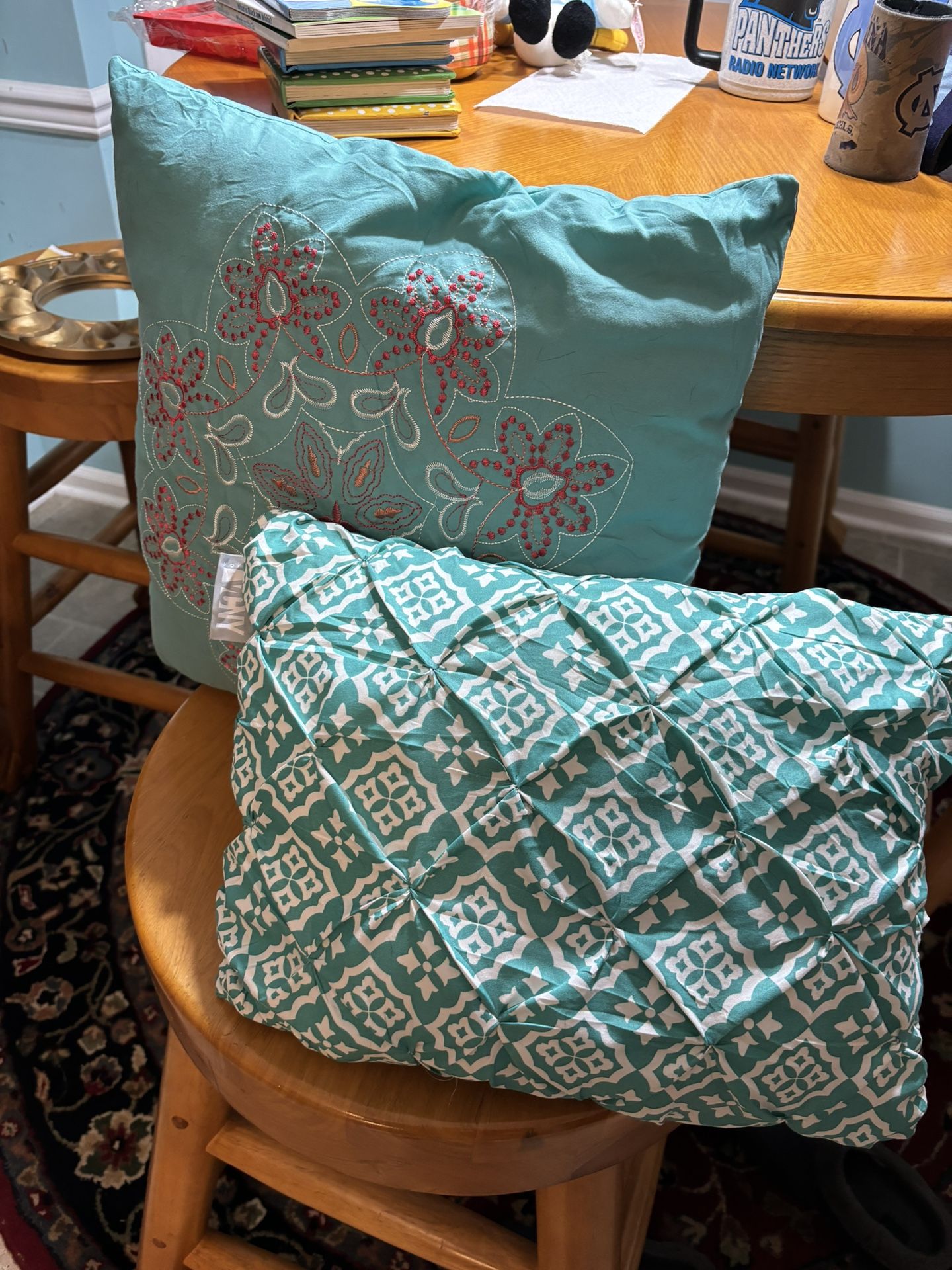Two NEW Decorative Pillows/ Both 8.00