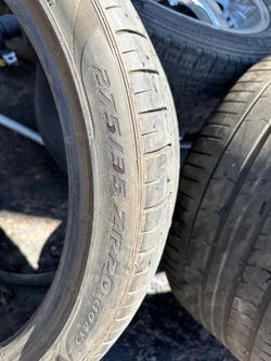Tire  Pirelli pzero 275/35R20
