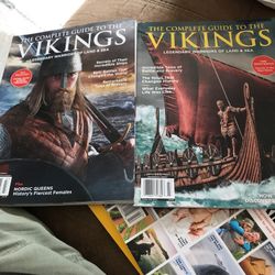 VIKINGS MAGAZINES TWO BRAND NEW