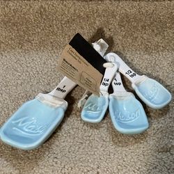 Blue Mason Jar Measuring Spoons World Market NEW UNUSED