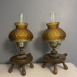 Vintage Lamp Set 