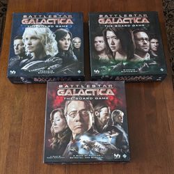 Battlestar Galactica Board Game + Pegasus & Exodus Expansions