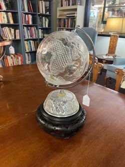 Crystal World Globe