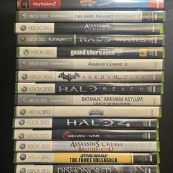 17 Video games for Xbox 360 and PlayStation 2