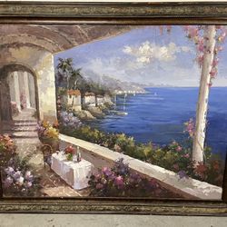 Canvas Painting w/ Frame