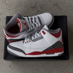 Jordan 3 Fire Red