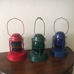 Dietz NIGHT WATCH lantern SET of 3