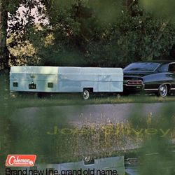Vintage 1968 Coleman trailer 
